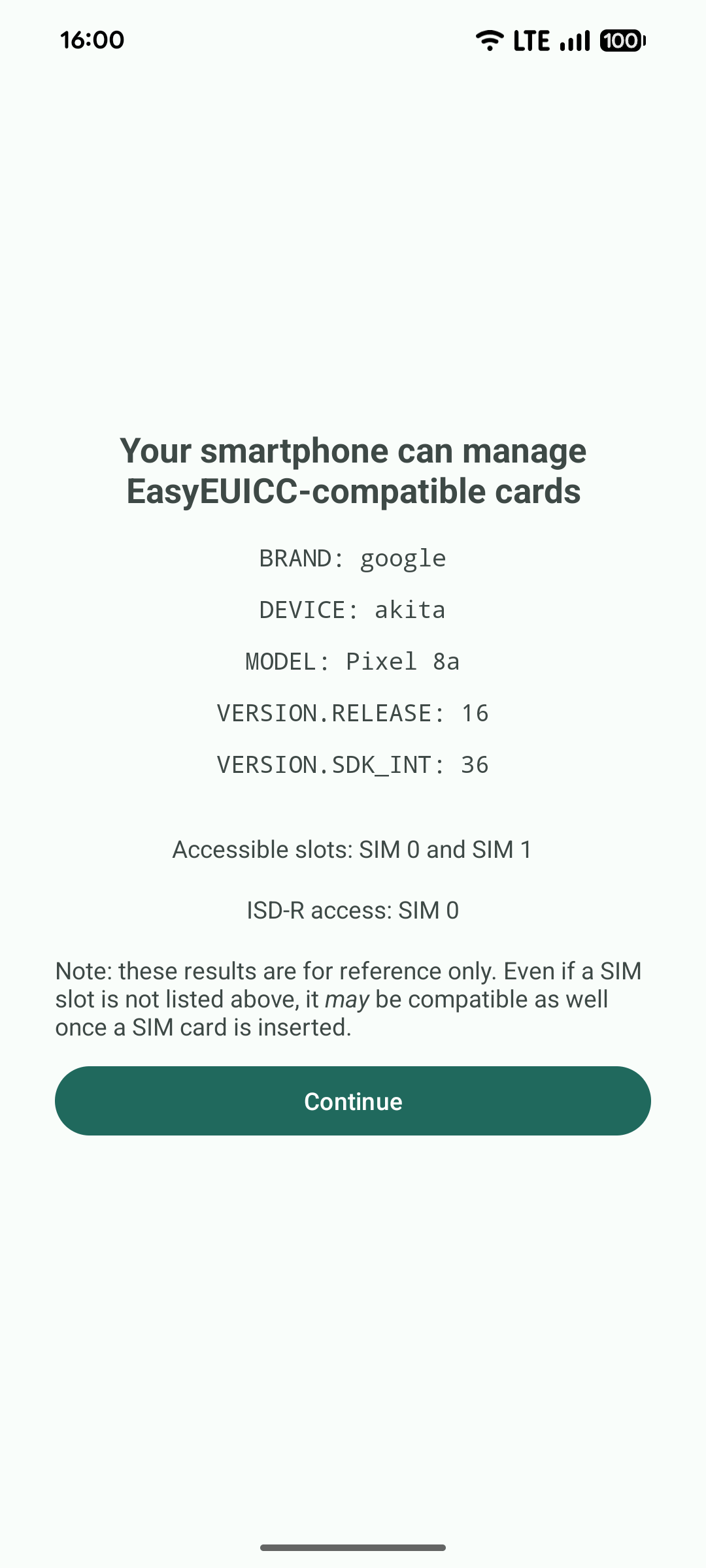 Compatibility Check